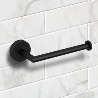 Toilet Paper Holder Toilet Paper Holder, Matte Black Nameeks NNBL0032